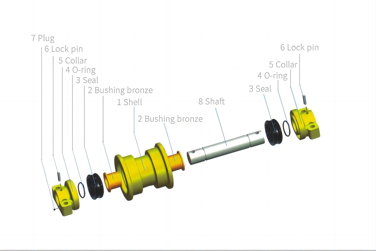 Track Roller Bulldozer