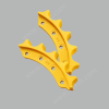 D7G sprocket segment
