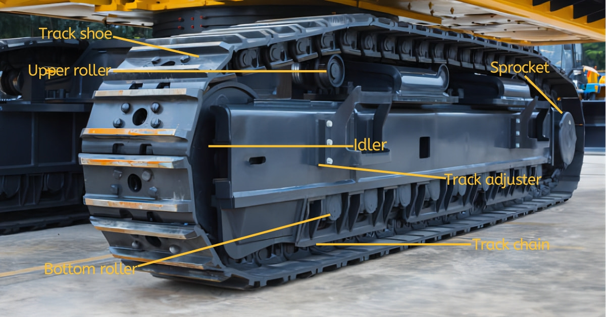 Excavator undercarriage