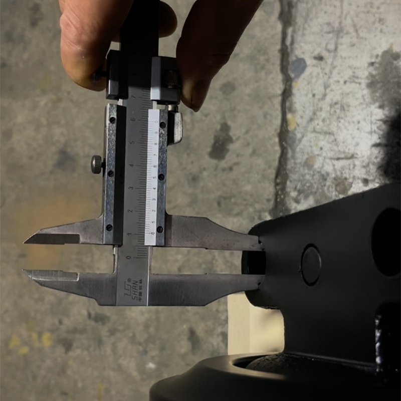 Precise Measurement Case of Excavator Track Roller: A Real On-Site Client Measurement Experience