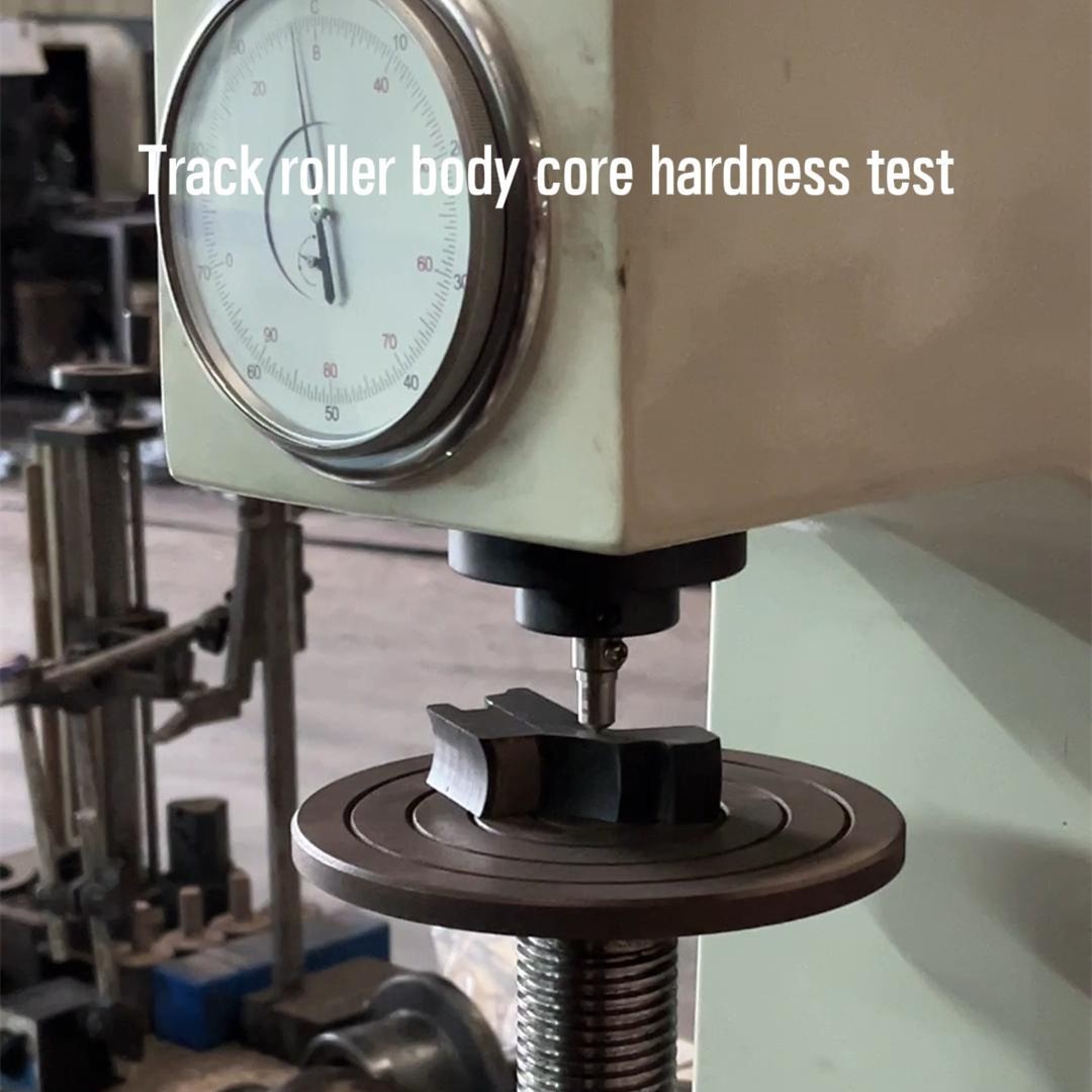 Core Hardness Inspection of an Excavator Track Roller: Why Does It Matter?